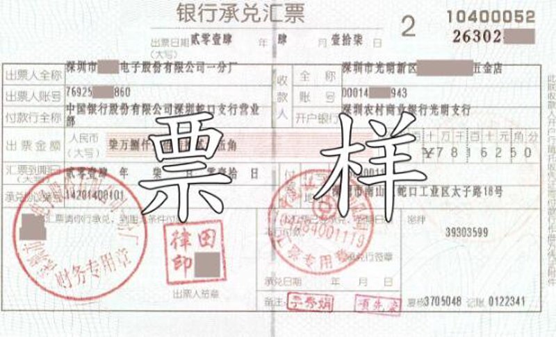 票据承兑担保